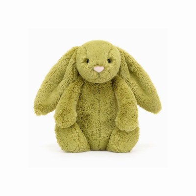 Jellycat Bashful Moss Bunny Australia | 972531CAS